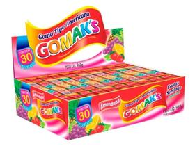 Bala Goma Tubo Frutas Gomaks Caixa C/30unid. - 960g Bala Goma Tubo Frutas Gomaks Caixa C/30unid. - 960g