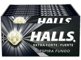 Bala Halls Extra Forte Mentol 27,5g Display - 21 Unidades