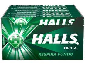Bala Halls Menta 28g Display 21 Unidades