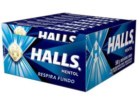 Bala Halls Mentol 588g Display com 21 Unidades