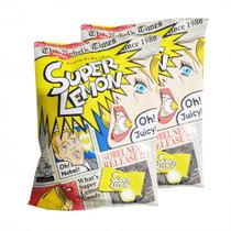 Bala Japonesa Super Lemon Candy 83g Nobel ( Kit com 2)