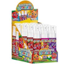 Bala liquida Spray kids display kids com 12 unidades