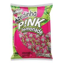 Bala Mastigável Azedinha Pink Lemonade 500g - Ice Kiss