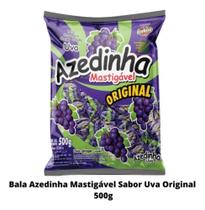 Bala Mastigável Azedinha Uva Icekiss Pacote 500g - CORY