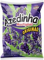 Bala Mastigável Azedinha Uva Icekiss Pacote 500g Bala Mastigável Azedinha Uva Icekiss Pacote 500g