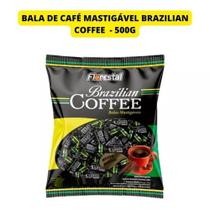 Bala Mastigável Café Brazilian Coffee 500g - Florestal