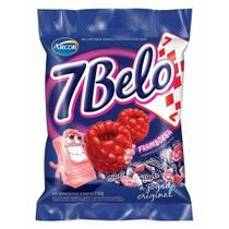 Bala Mastigável Framboesa 7 Belo Arcor 150g Sem Glúten