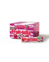 Bala Mastigável Fruit-Tella Swirl 615g Sabor Framboesa e Creme Vit C - Display c/ 15unx41g Bala Mastigável Fruit-Tella Swirl 615g Sabor Framboesa e Creme Vit C - Display c/ 15unx41g