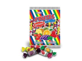 Bala Mastigável Frutas Sortidas Pacote 500g - Santa Fé Bala Mastigável Frutas Sortidas Pacote 500g - Santa Fé