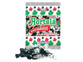 Bala Mastigável Hortelã Santa Fé Pacote 500g