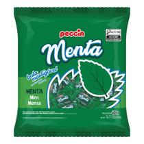 Bala mastigável Menta Peccin Pacote 400gr