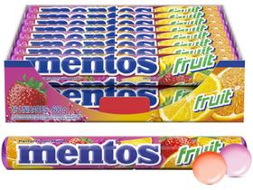 Bala Mastigável Mentos Fruit Display 16 Unidades