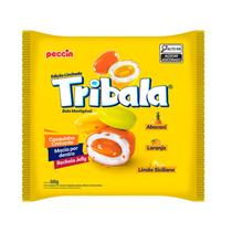 Bala Mastigável Recheada Tribala Frutas Cítricas - Peccin 500g - Amarela Bala Mastigável Recheada Tribala Frutas Cítricas - Peccin 500g - Amarela