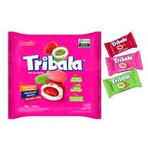 Bala Mastigável Recheada Tribala Frutas Sortidas - Peccin 500g