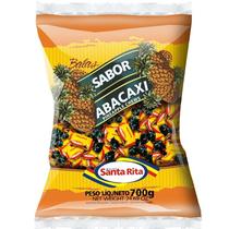 Bala Mastigável Sabor Abacaxi 600g - Santa Rita