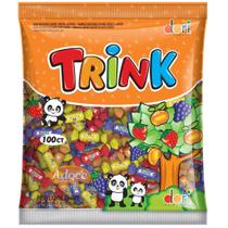 Bala mastigável trink frutas sortidas 400g dori