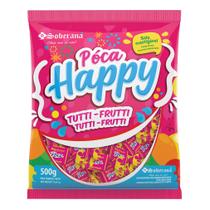 Bala Mastigável Tutti Frutti Póca Happy - 500g Bala Mastigável Tutti Frutti Póca Happy - 500g