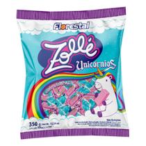 Bala Mastigável Zollé Unicórnios Tutti Frutti - 350g