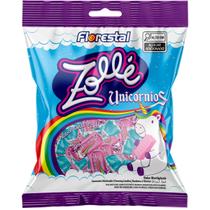 Bala Mastigavel Zolle Unicornios tutti-frutti Florestal 125G Bala Mastigavel Zolle Unicornios tutti-frutti Florestal 125G