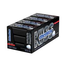 Bala Mentos Kiss Menta Forte 35g Embalagem com 12 Unidades