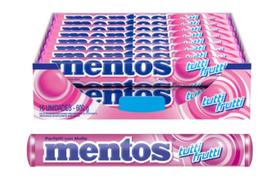 Bala Mentos Sabor tutti frutti Display 16x37,5g Bala Mentos Sabor tutti frutti Display 16x37,5g
