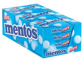 Bala Mentos Slim Box Ice Mint Menta Caixa C/12unid - 289g