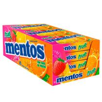 Bala Mentos Slim fruit com 12 unidades de 24gr - Perfetti