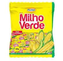 Bala milho verde 500g pocket riclan