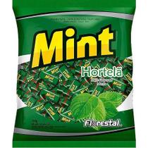 Bala Mint Hortelã Mastigável Florestal 500g 100unidades