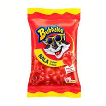 Bala Morango Bubbaloo 15g Bala Morango Bubbaloo 15g