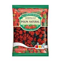 Bala Morango Recheada 600g - Dori