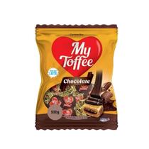 Bala My Toffe Leite com Recheio Chocolate 500G - Riclan