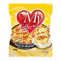 Bala My Toffee Caramelo Sabor Mousse de Maracujá 500g - Riclan