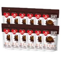 Bala My Toffee Chocolate Diet Zero Lactose Kit 12 Pacotes 52g