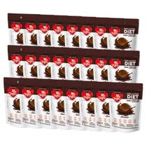 Bala My Toffee Chocolate Diet Zero Lactose Kit 24 Pacotes 52g