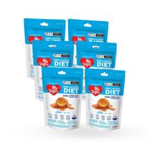 Bala My Toffee Leite Diet Zero Açúcar Sem Lactose Kit 6x52g