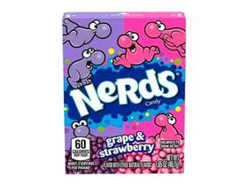 Bala Nerds Grape & Strawberry 46,7g - Importado U.S.A.