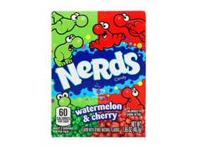 Bala Nerds Watermelon & Cherry 46,7g - Importado U.S.A.