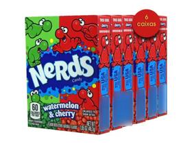 Bala Nerds Watermelon & Cherry Importado U.S.A. 46,7g - 6un