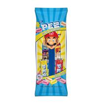 Bala PEZ Candy Nintendo Super Mario Dispenser com 2 Recargas
