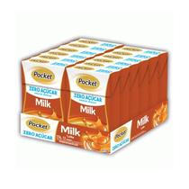 Bala Pocket Milk Zero Açúcar Leite Riclan - 12 Caixinhas De 23g Bala Pocket Milk Zero Açúcar Leite Riclan - 12 Caixinhas De 23g