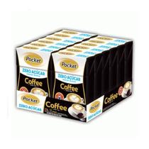 Bala Pocket Zero Açucar Sabor Café Pacote Com 12 Caixinhas