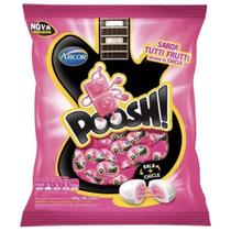 Bala Poosh Tutti Frutti Chiclé 100g