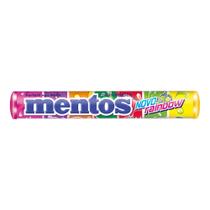 Bala Rainbow 16 unidades Mentos 38g