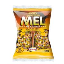 Bala Recheada Mel Santa Rita Sabor Mel Honey Filled 600g Sem Glúten 120 Balas Bala Recheada Mel Santa Rita Sabor Mel Honey Filled 600g Sem Glúten 120 Balas