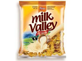Bala Recheada Milk Valley Leite Condensado Pacote 60g