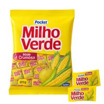 Bala sabor Milho Verde Pocket Riclan 500g - Pacote