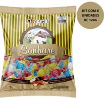 Bala Sonhare Sortidas Florestal Kit Com 6 Unidades 124G Bala Sonhare Sortidas Florestal Kit Com 6 Unidades 124G