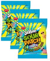 Bala Sour Patch Kids Frutas Tropicais Importado 80g - 3 Pcts