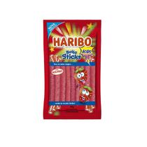 Bala Sticks Morango Ácido Haribo 80g